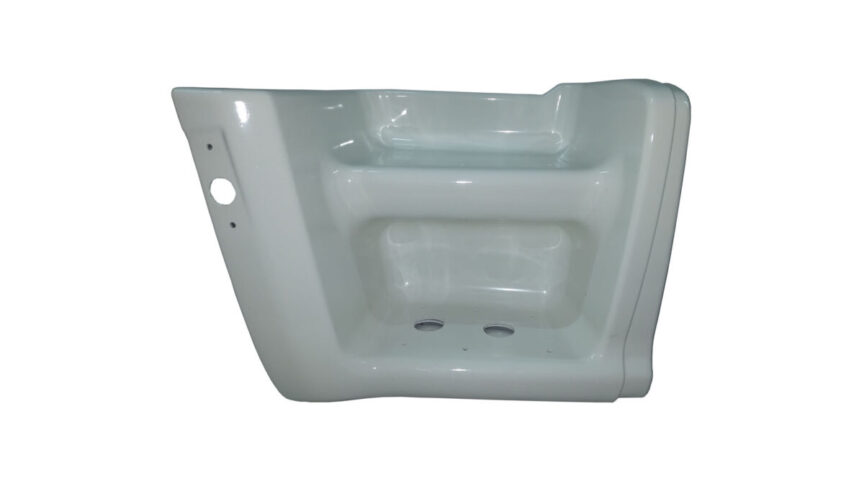 ESTRIBO FORD CARGO 1722 00/12 DERECHO INYECTADO BLANCO